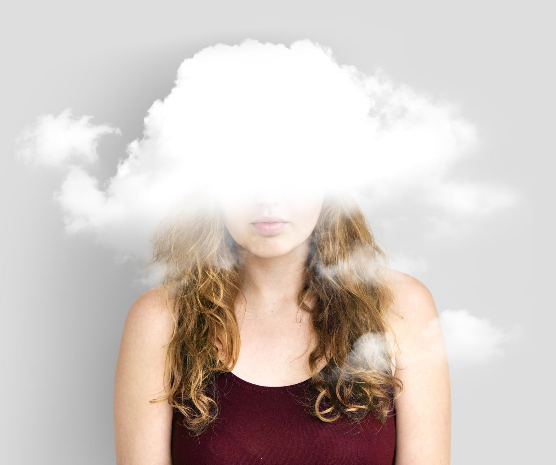 Cloud Hidden Dilemma Depression Bliss